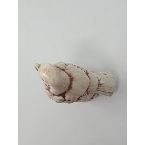 Red Barn‎ Ceramics Brown And White Bird Figurine Signed By Betty - Picture 6 of 10